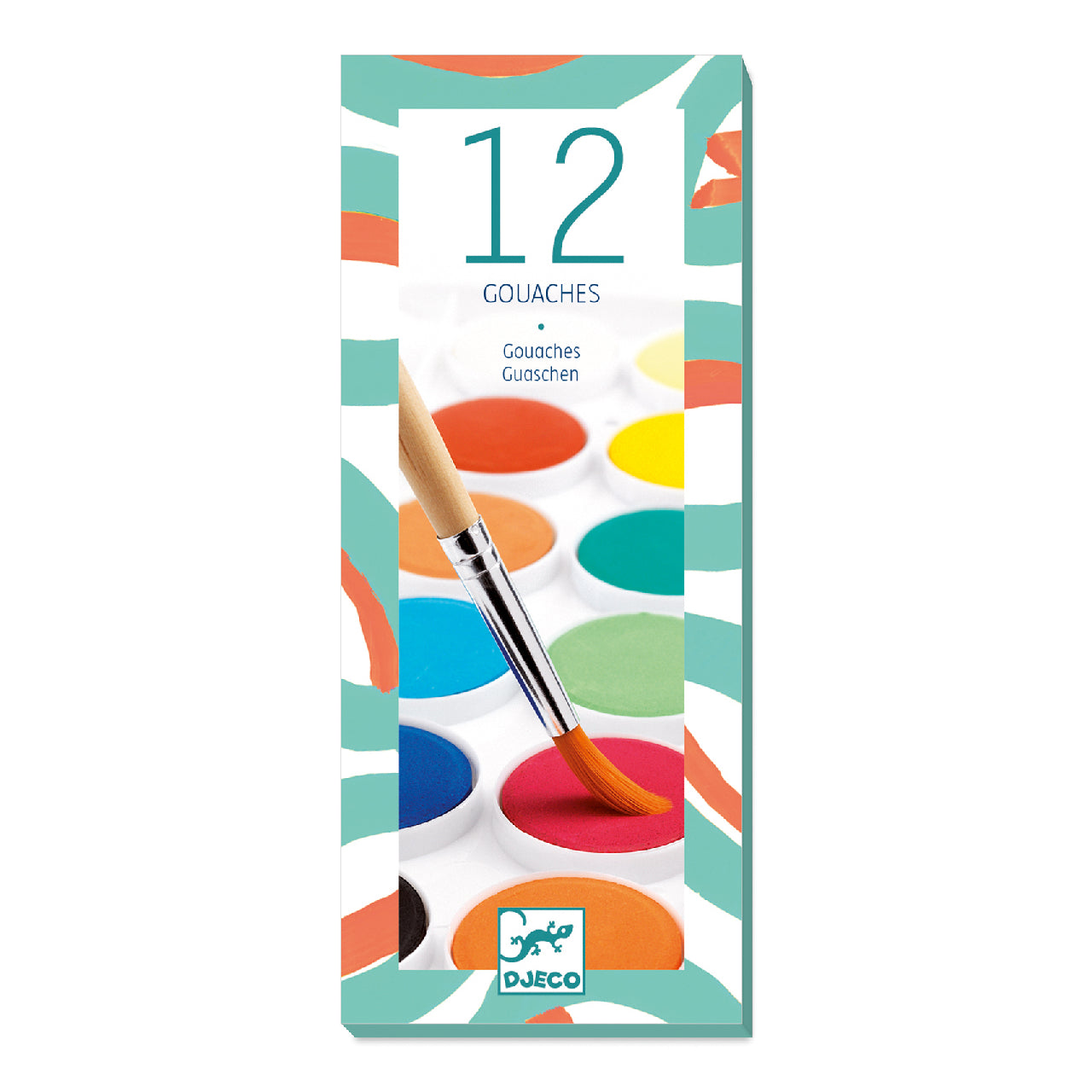 Gouache Festékpaletta - 12 Klasszikus Szín