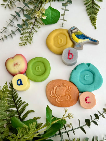 Ábécés pecsételő kövek – kisbetűs