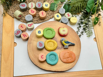 Ábécés pecsételő kövek – kisbetűs