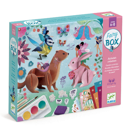 Djeco Fairy Box kreatív műhely 6 technikával gyerekeknek